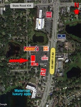 648 S US Highway 17 92, Longwood, FL - AÉRIEN  Vue de la carte