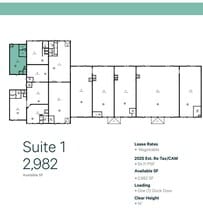 1449-1471 NW 1st Ave, New Brighton, MN for lease Floor Plan- Image 1 of 1