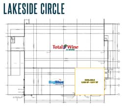 13801 Lakeside Cir, Sterling Heights, MI à louer Plan d’étage- Image 1 de 1