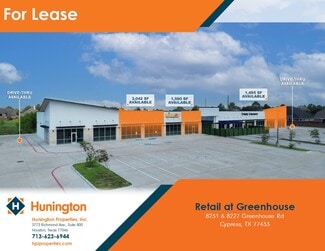 More details for 8227 Greenhouse Rd, Cypress, TX - Retail for Lease