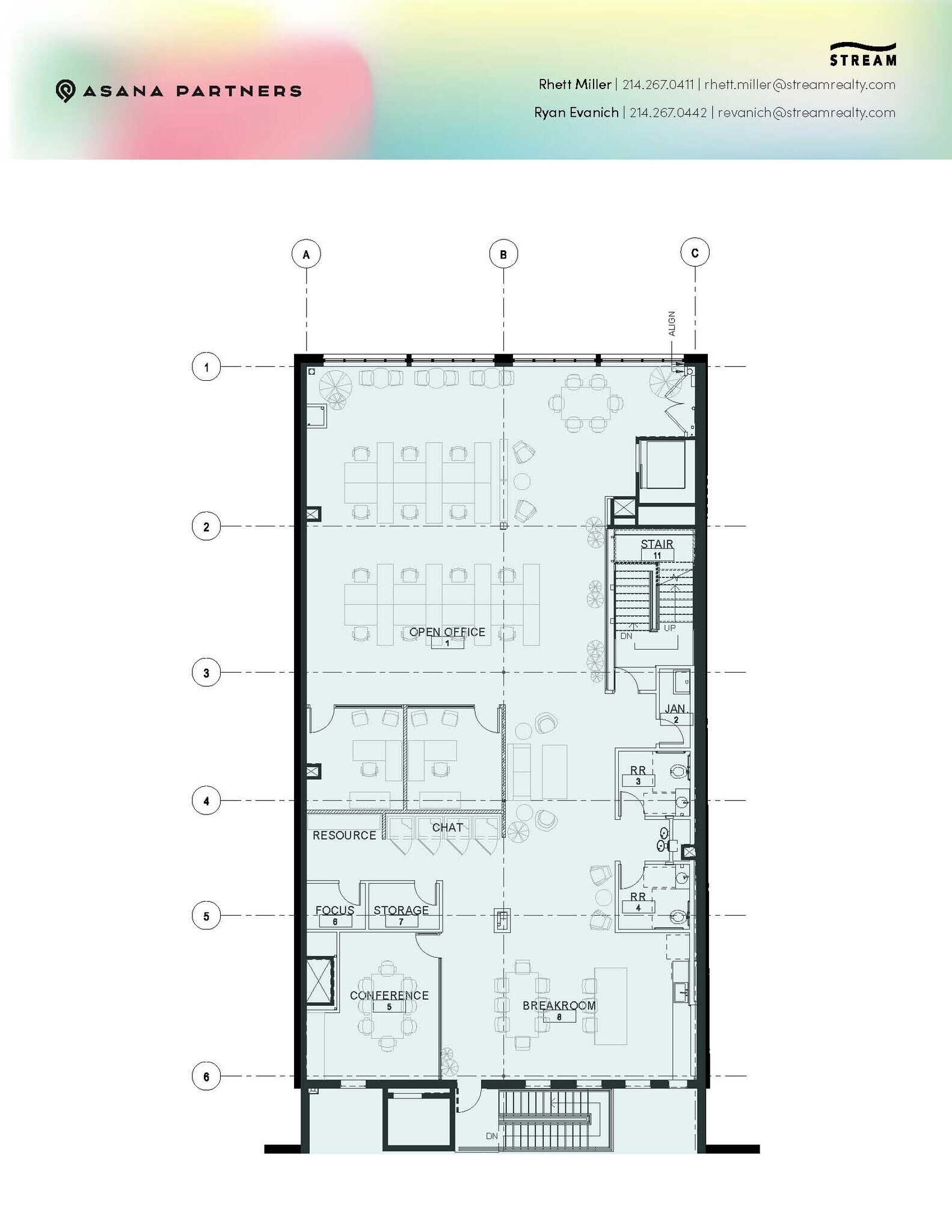 2612-2614 Main St, Dallas, TX à louer Plan d  tage- Image 1 de 8