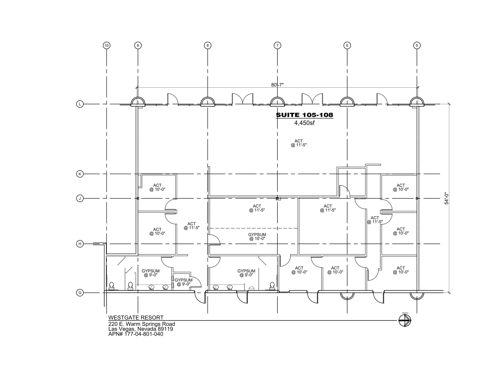 220 E Warm Springs Rd, Las Vegas, NV for lease Site Plan- Image 1 of 1