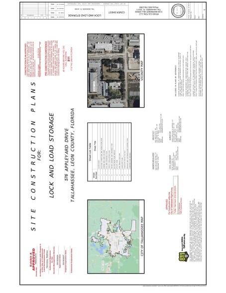 576 Appleyard Dr, Tallahassee, FL for sale - Site Plan - Image 2 of 3