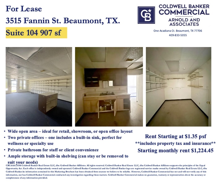 3515 Fannin St, Beaumont, TX for lease - Building Photo - Image 2 of 7
