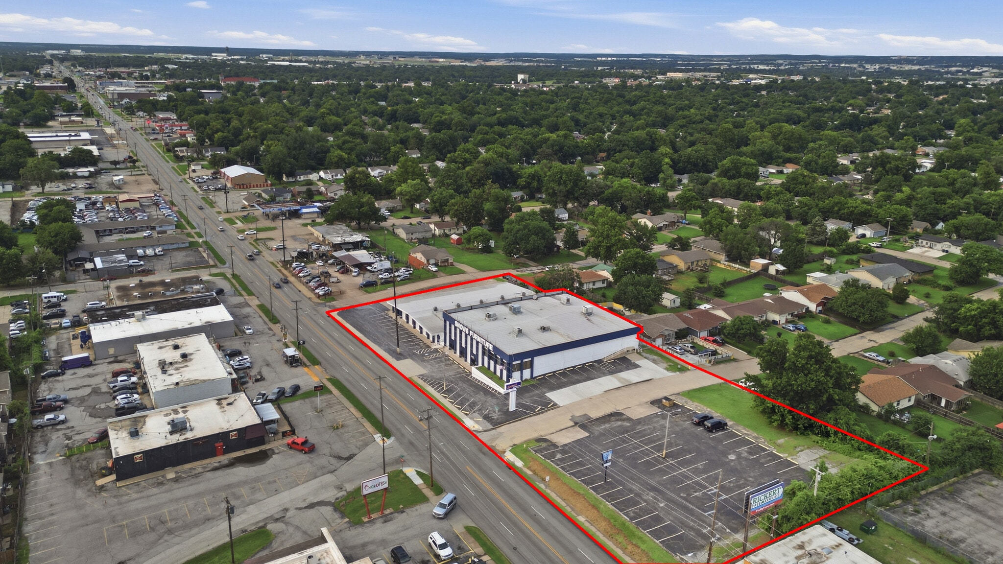 851 S Sheridan Rd, Tulsa, OK for sale Aerial- Image 1 of 21