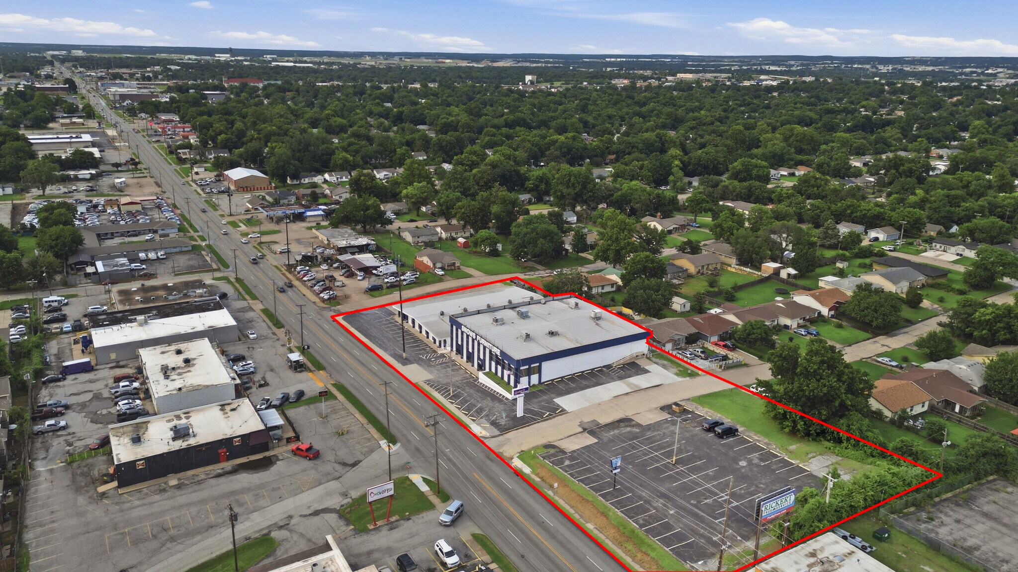 851 S Sheridan Rd, Tulsa, OK à vendre Aérien- Image 1 de 21