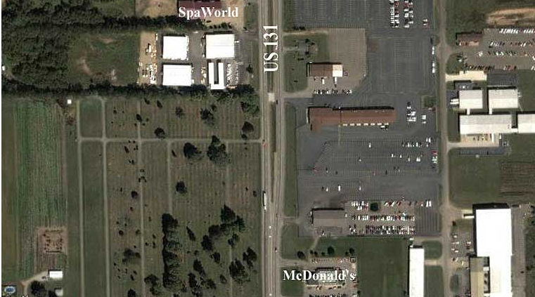 13210-13240 US-131 Hwy, Schoolcraft, MI for lease - Aerial - Image 2 of 11