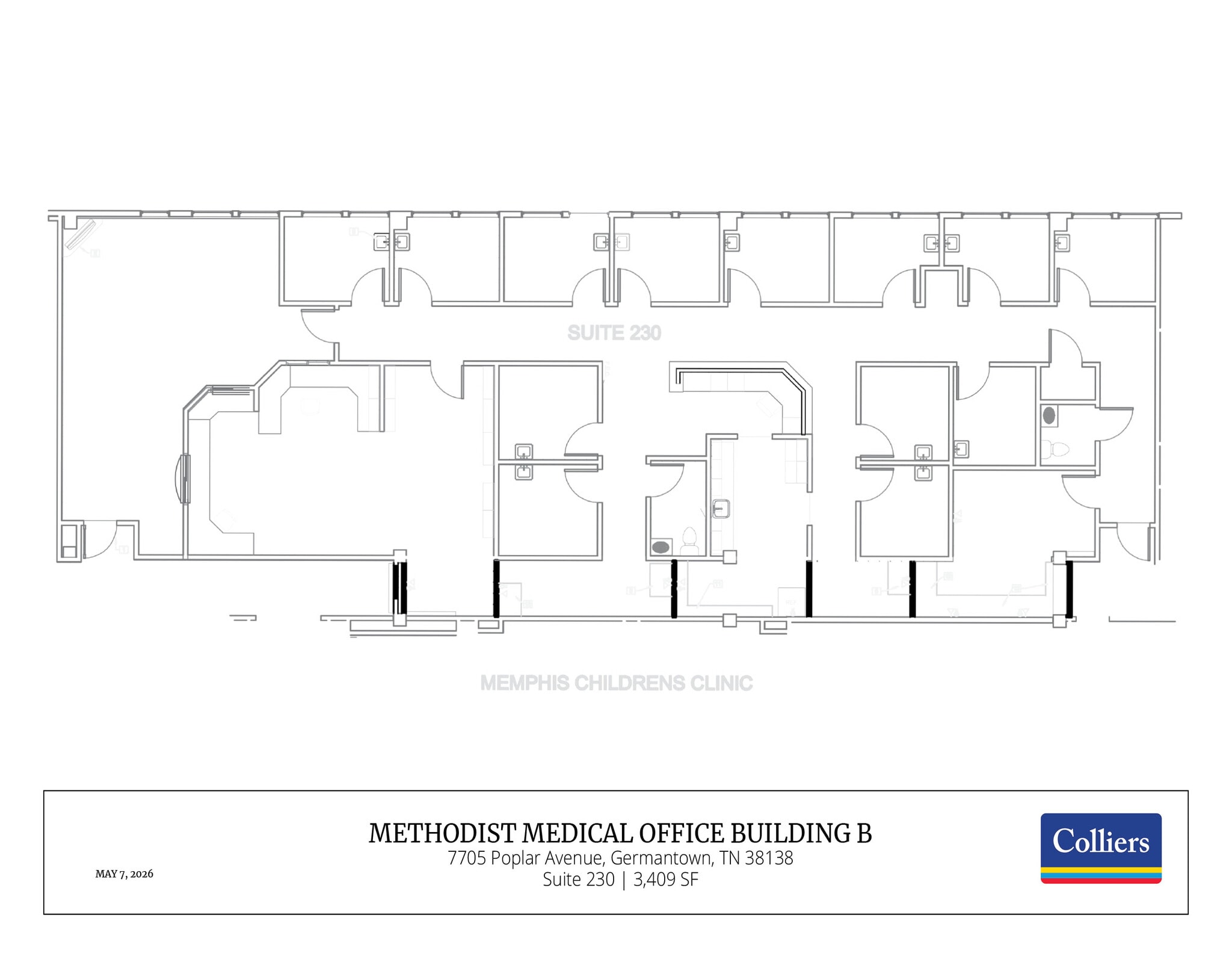 7705 Poplar Ave, Germantown, TN for lease Interior Photo- Image 1 of 1