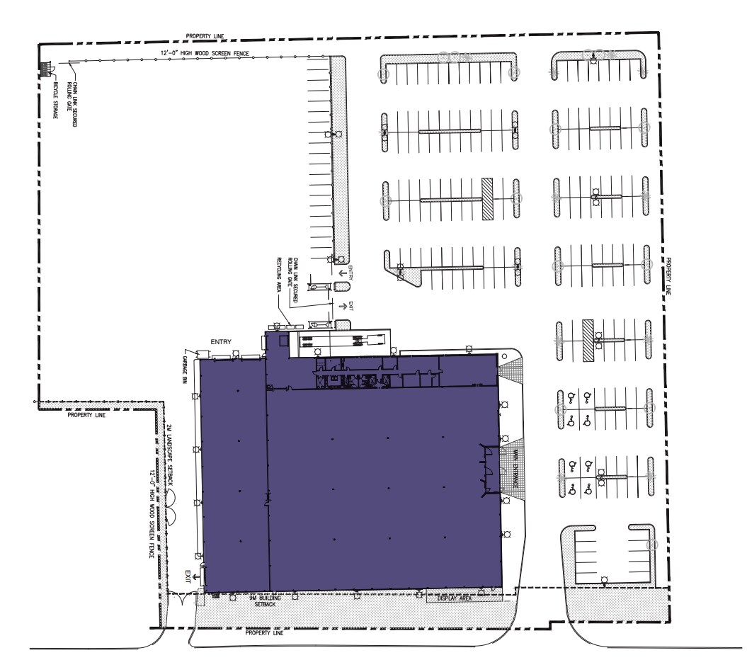 18445 Stony Plain Rd, Edmonton, AB à vendre Plan de site- Image 1 de 2
