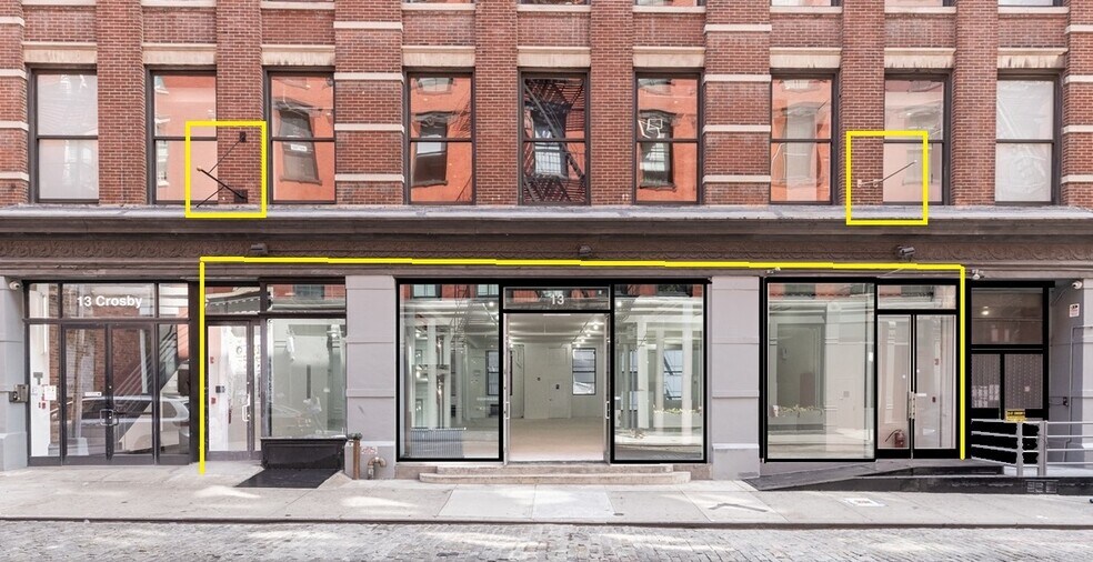 13-17 Crosby St, New York, NY à louer - Photo du bâtiment - Image 2 de 6