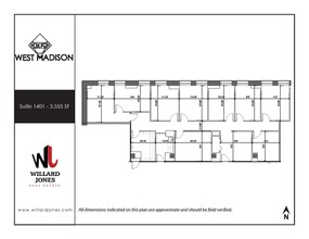 105 W Madison St, Chicago, IL à louer Plan d  tage- Image 1 de 1