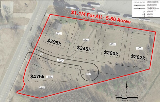 Plus de détails pour 506 Mississippi 15, New Albany, MS - Terrain à vendre