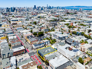 2401 Mission St, San Francisco, CA - AÉRIEN  Vue de la carte