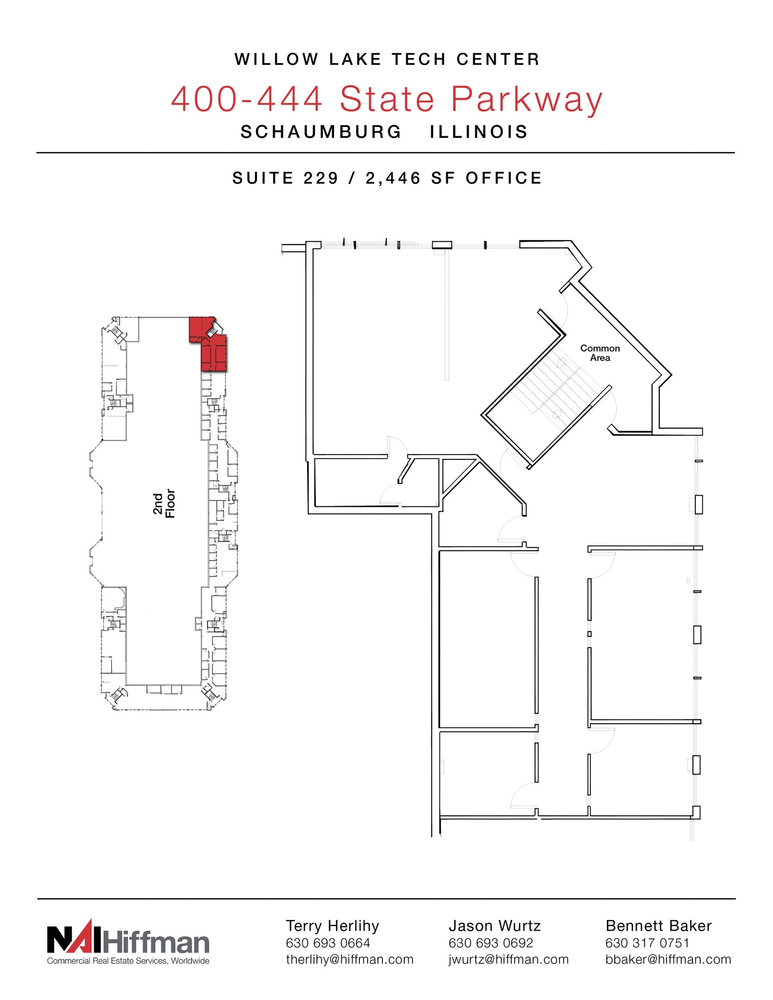 400-444 E State Pky, Schaumburg, IL for lease Floor Plan- Image 1 of 1