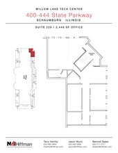 400-444 E State Pky, Schaumburg, IL for lease Floor Plan- Image 1 of 1