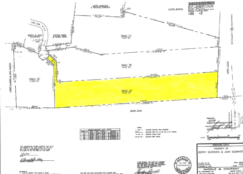 115 Lori Ln, Fort Valley, GA à vendre - Plan cadastral - Image 2 de 2