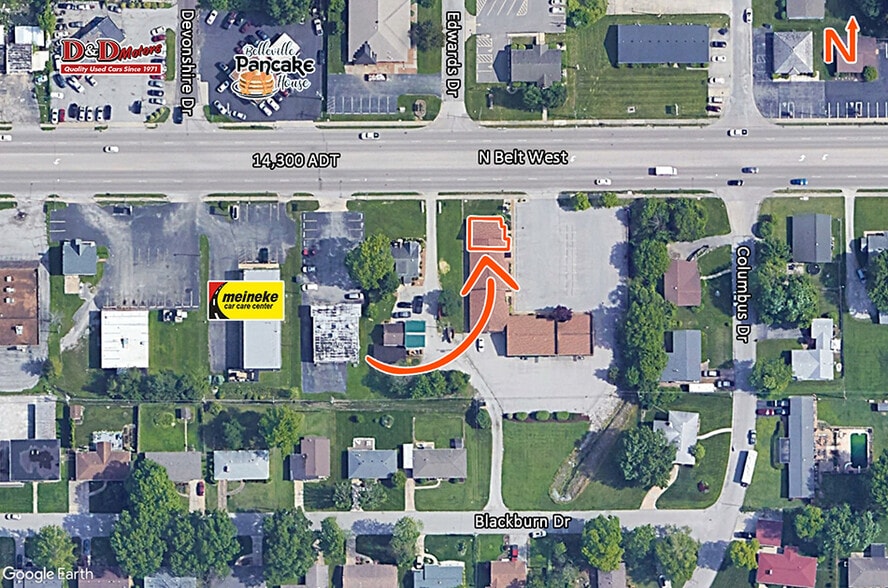 3540 N Belt W, Belleville, IL à vendre - Photo du bâtiment - Image 3 de 11
