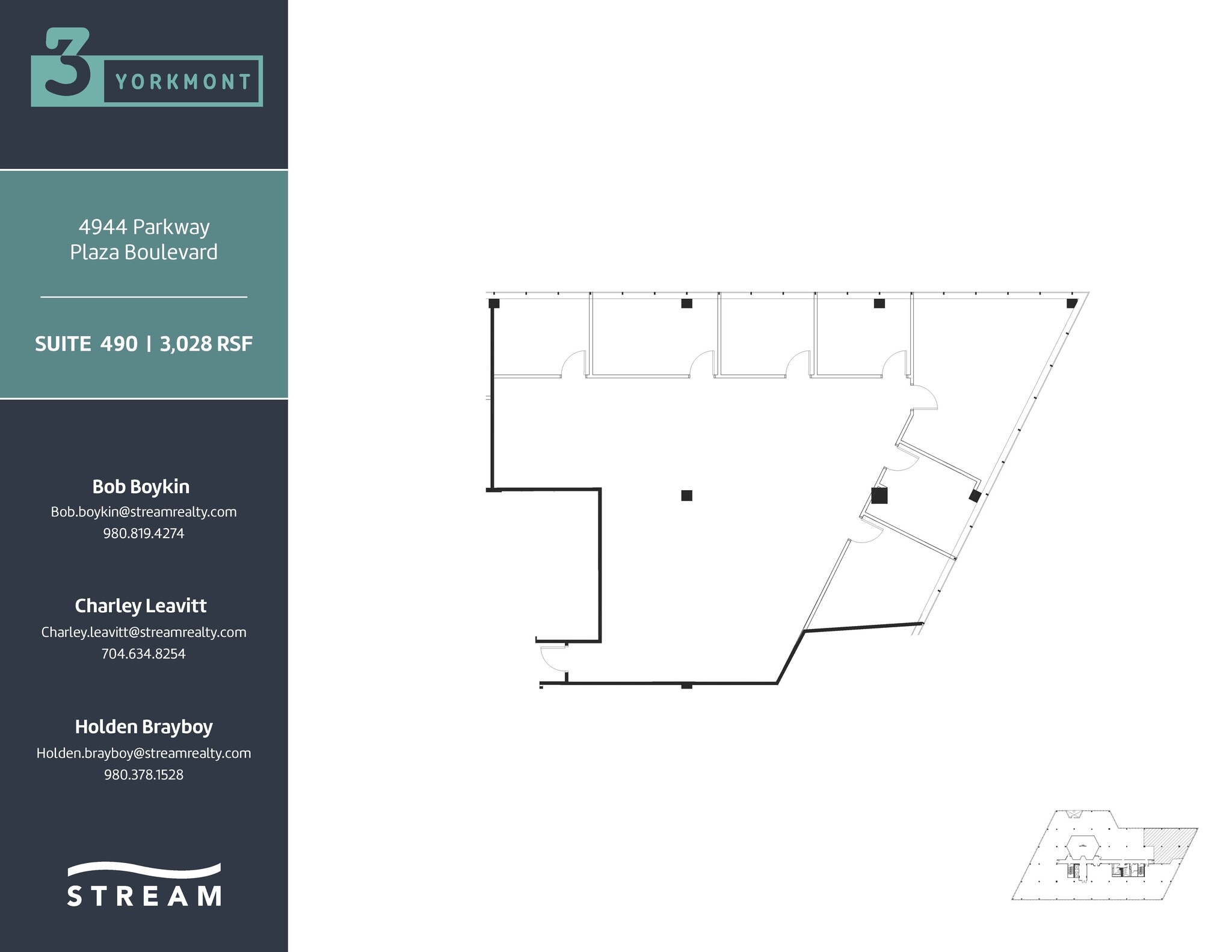 4828 Parkway Plaza Blvd, Charlotte, NC for lease Floor Plan- Image 1 of 2