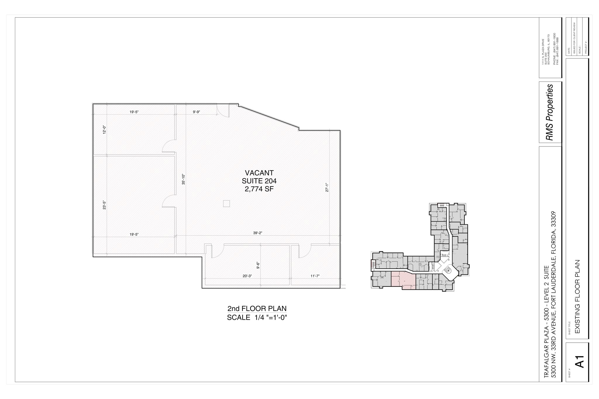 5300 NW 33rd Ave, Fort Lauderdale, FL à louer Plan de site- Image 1 de 1