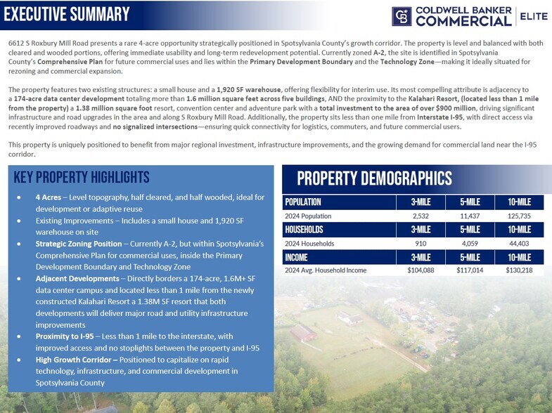 6612 S Roxbury Mill Rd, Spotsylvania, VA à vendre - Photo du bâtiment - Image 3 de 4