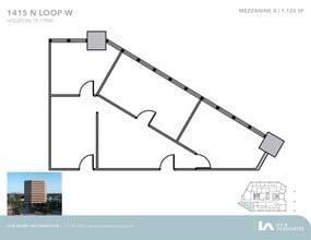 1415 North Loop W, Houston, TX for lease Floor Plan- Image 1 of 1