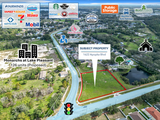 Plus de détails pour 1622 Apopka Blvd, Apopka, FL - Terrain à vendre