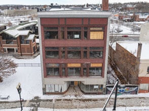 21-23 Colony St, Meriden, CT - Aérien Vue de la carte