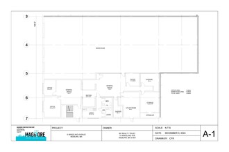 5 Wheeling Ave, Woburn, MA à louer Plan d’étage- Image 1 de 1