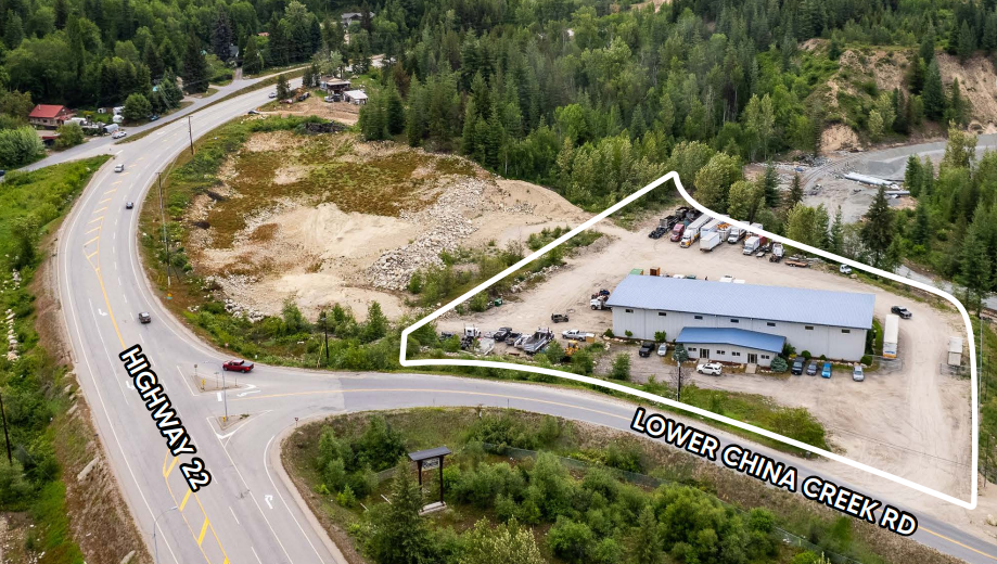 1175 Lower China Creek Rd, Genelle, BC à vendre - Plan de site - Image 2 de 5