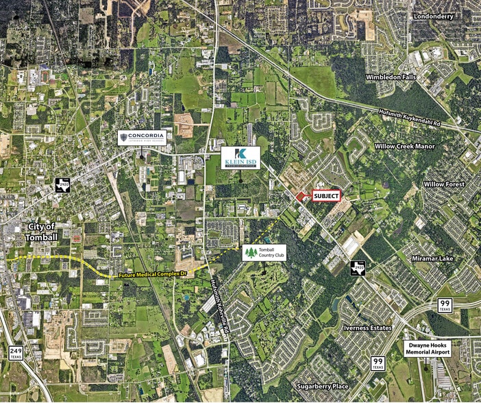 Mahaffey Rd, Tomball, TX à vendre - Photo du bâtiment - Image 2 de 3