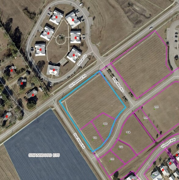 Lots 4, 5 & 6 Old Hammock Rd, Swansboro, NC à vendre - Photo principale - Image 2 de 4