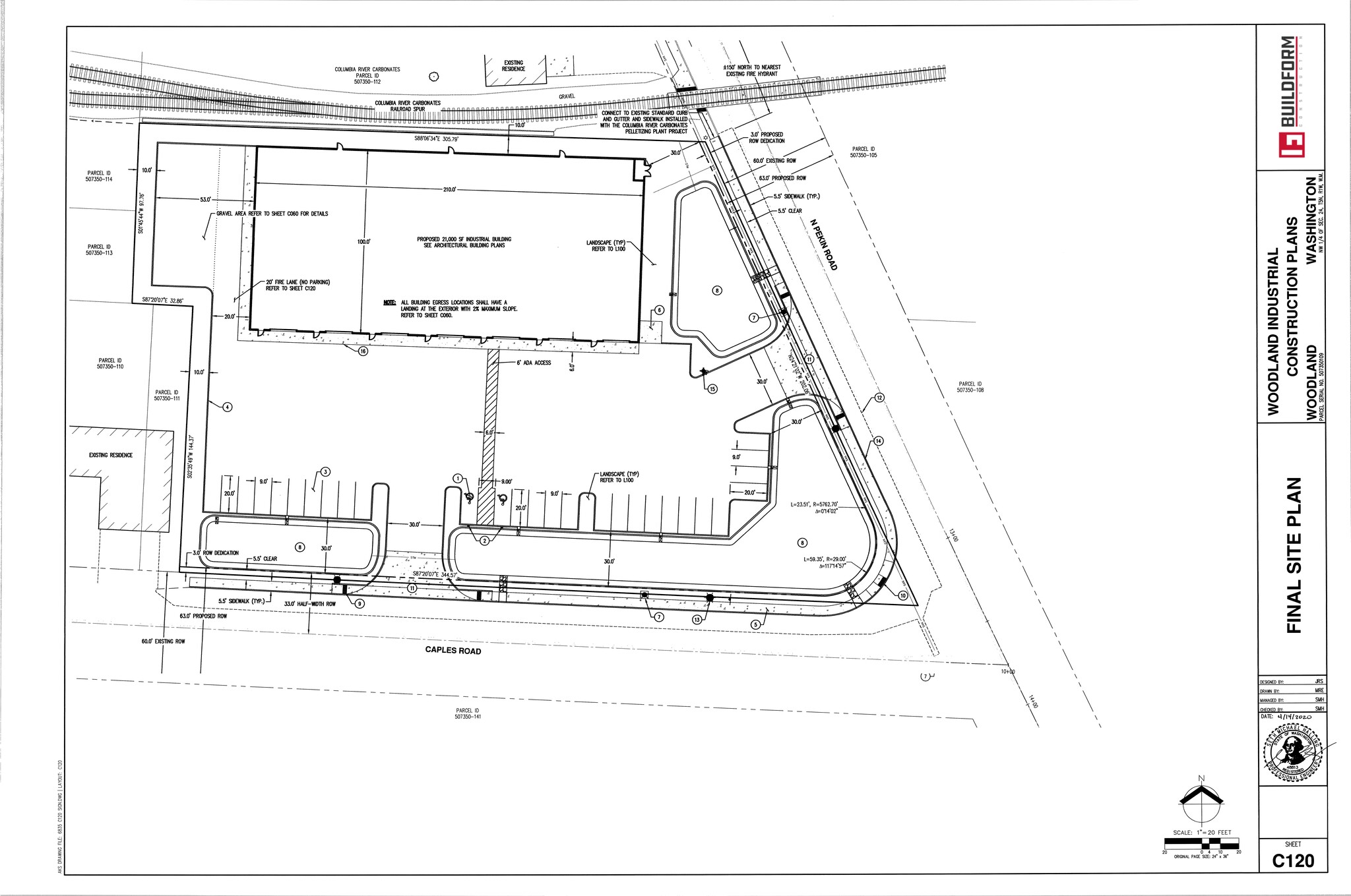 850 Caples Rd, Woodland, WA à louer Plan de site- Image 1 de 13