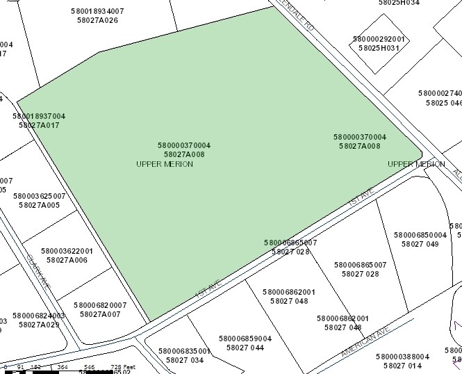 601 Allendale Rd, King Of Prussia, PA à vendre - Plan cadastral - Image 2 de 7