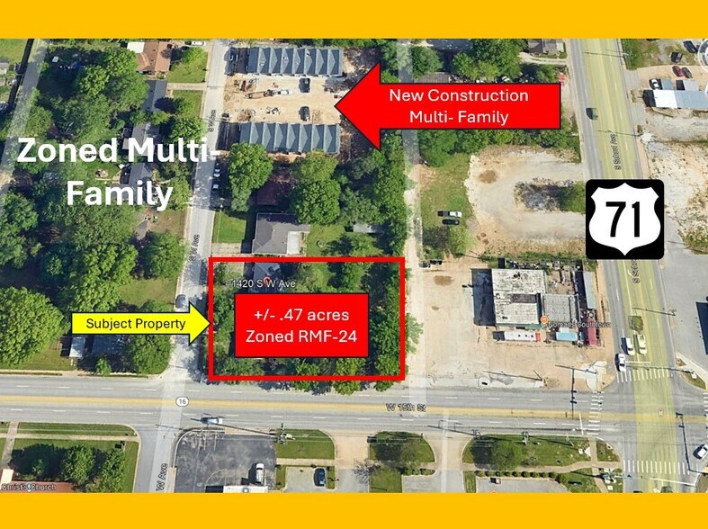 1434 S West Ave, Fayetteville, AR for sale - Building Photo - Image 2 of 3