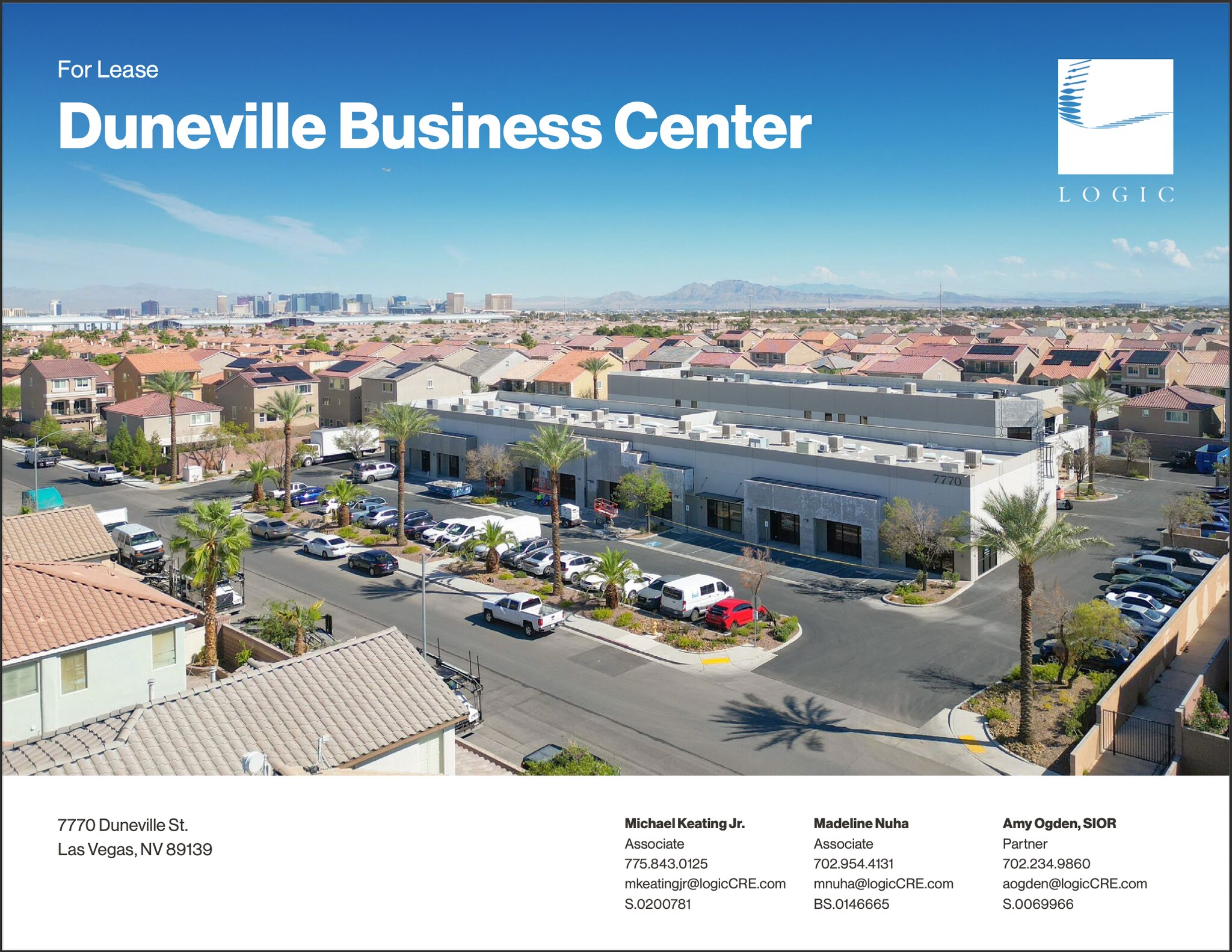 7770 Duneville St, Las Vegas, NV for lease Building Photo- Image 1 of 16