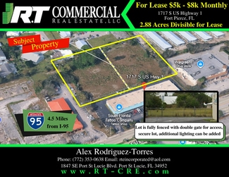 More details for 1717 S US Highway 1, Fort Pierce, FL - Land for Lease