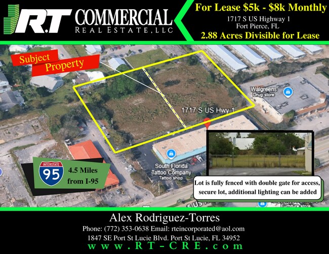 More details for 1717 S US Highway 1, Fort Pierce, FL - Land for Lease