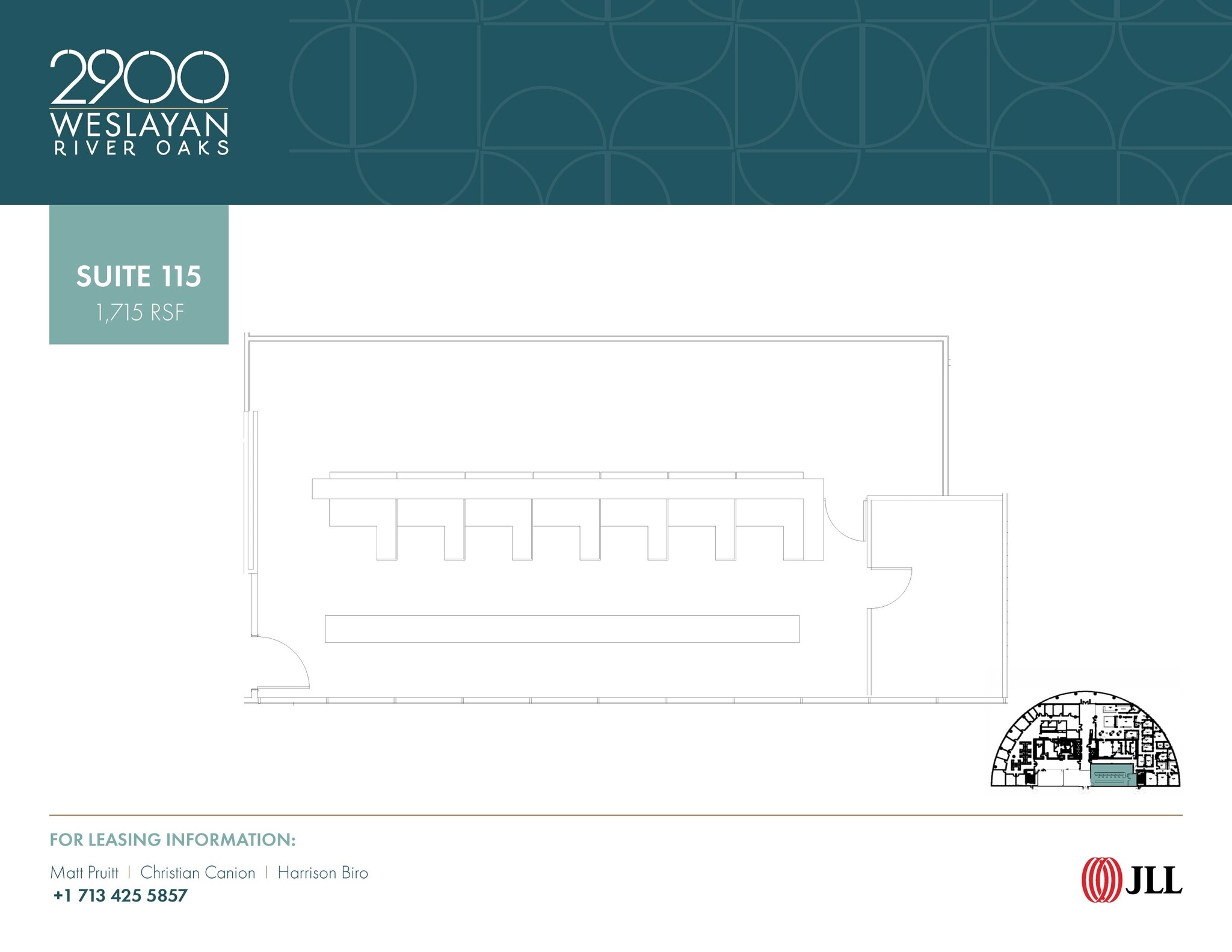 2900 Weslayan St, Houston, TX for lease Floor Plan- Image 1 of 1