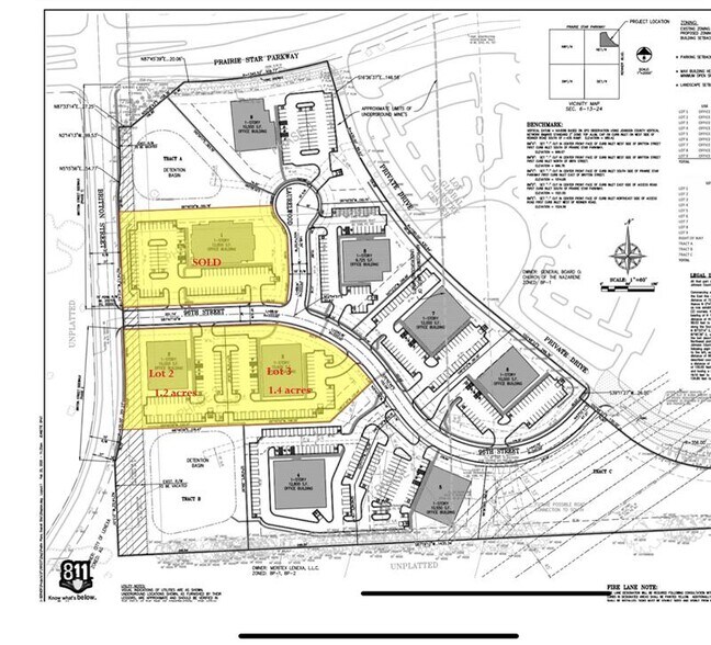 17055 W 96th St, Lenexa, KS à vendre - Plan de site - Image 1 de 1