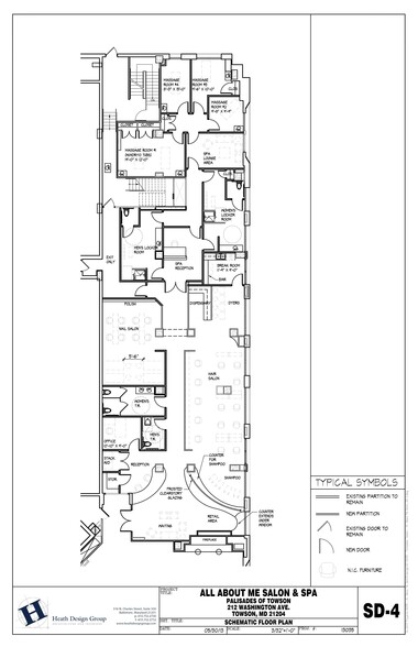 212 Washington Ave, Towson, MD à louer - Plan de site - Image 2 de 2