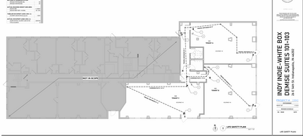 26 E 14th St, Indianapolis, IN for lease Floor Plan- Image 1 of 2