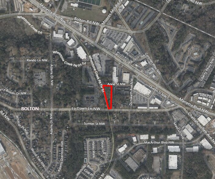 0 La Dawn Lane NW, Atlanta, GA for sale - Aerial - Image 1 of 2
