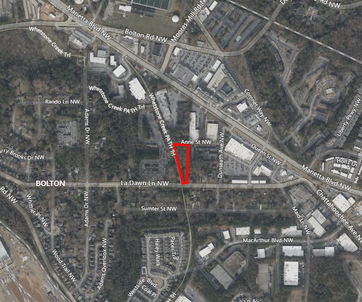 0 La Dawn Lane NW, Atlanta, GA for sale Aerial- Image 1 of 3