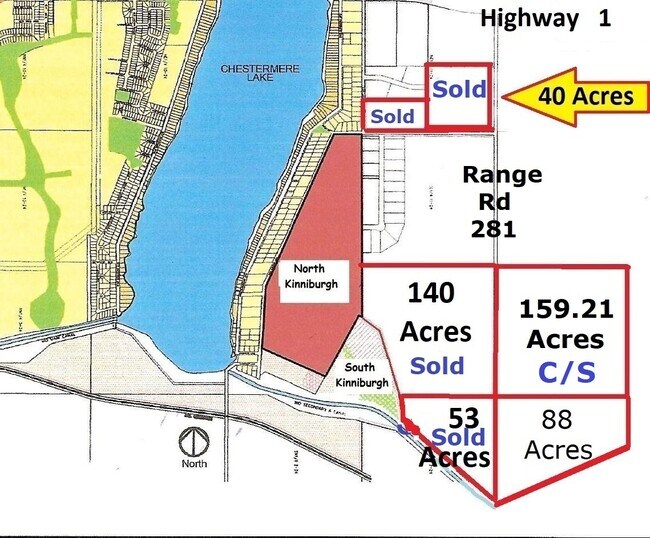 Plus de détails pour Rge Rd 281, Chestermere, AB - Terrain à vendre
