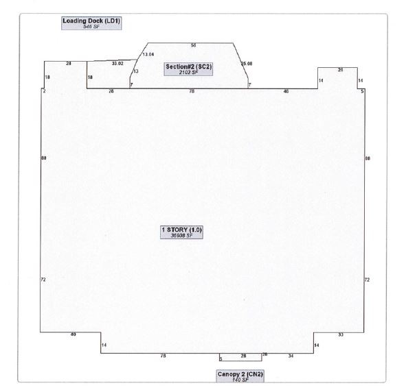 417 Blue Ridge St, Blairsville, GA for lease - Floor Plan - Image 3 of 3