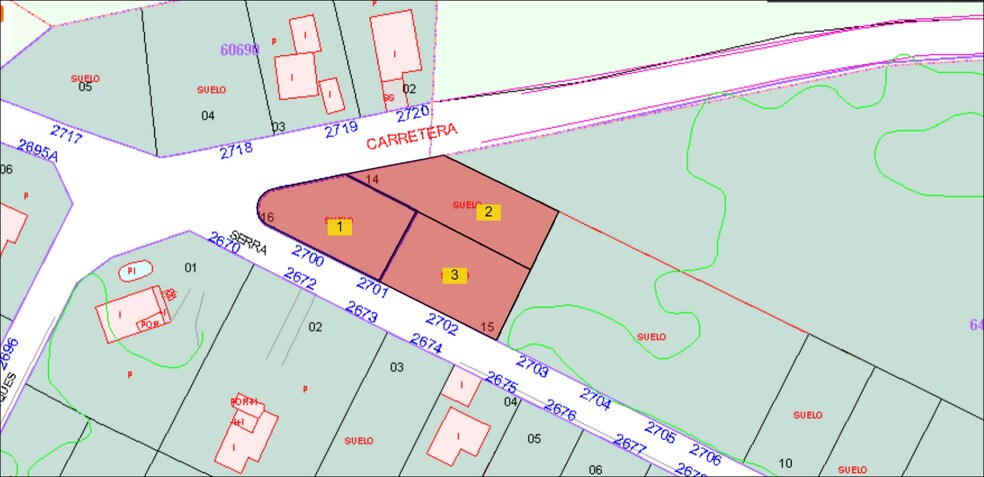 Carrer Serra del Cadí, 2701, La Torre de Claramunt, Barcelona à vendre - Plan cadastral - Image 3 de 4