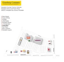 18211 E Hampden Ave, Aurora, CO à louer Plan de site- Image 1 de 1