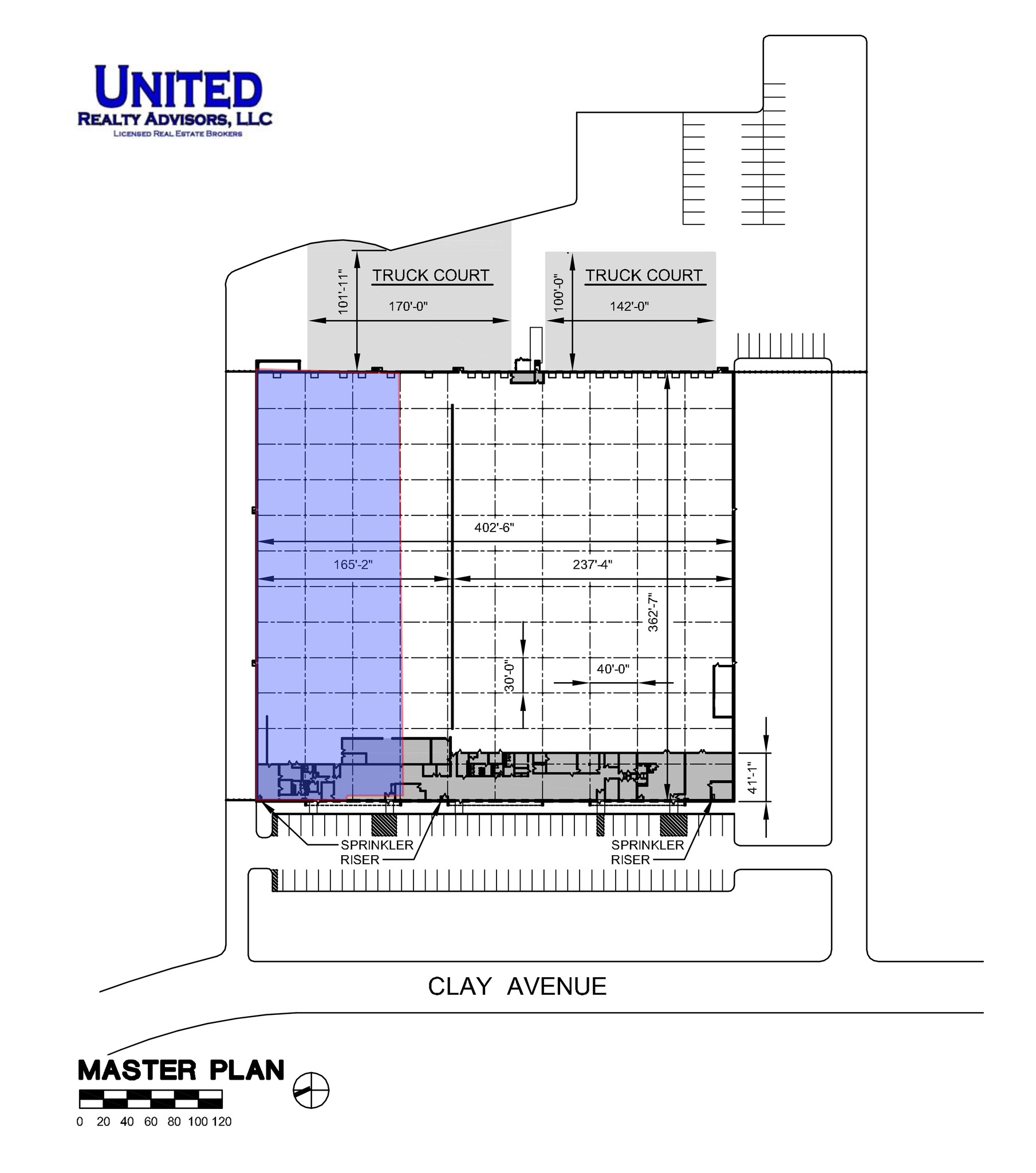 220-230 Clay Ave, Lyndhurst, NJ à louer Plan de site- Image 1 de 1