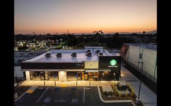 9124-9134 Van Nuys Blvd, Panorama City, CA - AERIAL  map view