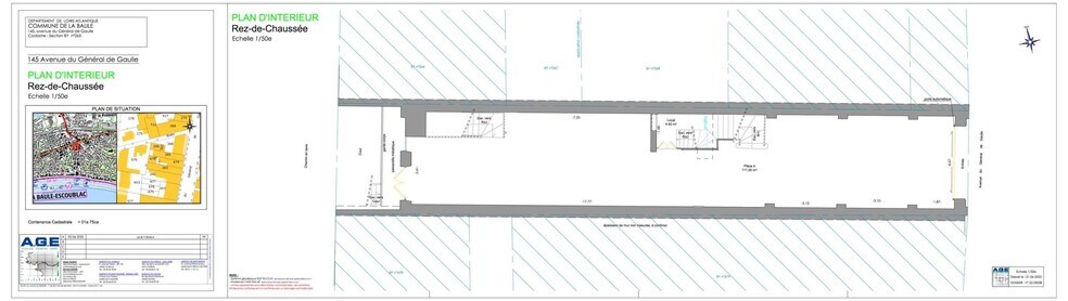 Commerce de détail dans La Baule-Escoublac à louer - Plan d’étage - Image 3 de 4